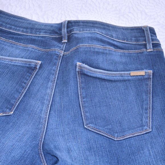 WHBM The Skinny Patchwork Style Jeans - Picture 7 of 8